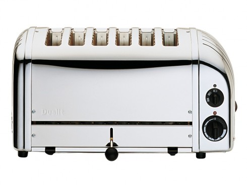 TOASTER 6 SLICE DUALIT VARIO PROHEAT S/S