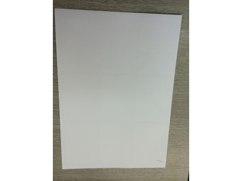 LABEL PLAIN 9 TO VIEW 64X90MM