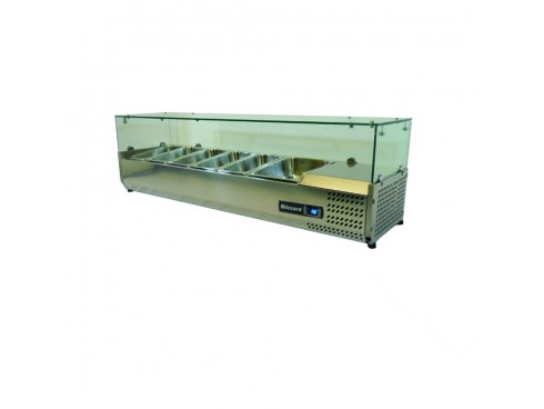 REFRIGERATED SALADETTE WITH SNEEZE SCREEN