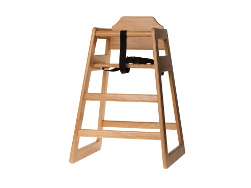 HIGH CHAIR ASSEMBLED NATURAL