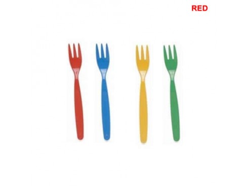 FORK POLYCARB RED 170MM