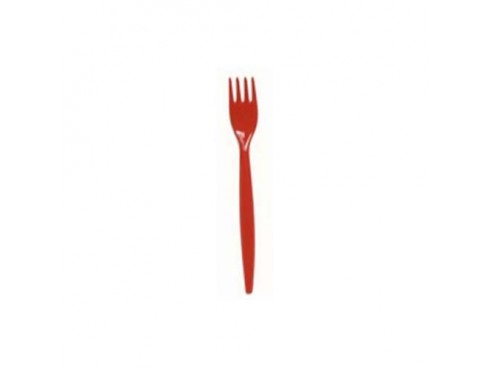 FORK POLYCARB RED 200MM
