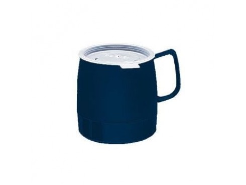 MUG INSULATED DARK BLUE 8OZ