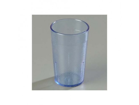 TUMBLER MELAMINE FLUTED BLUE 15CL