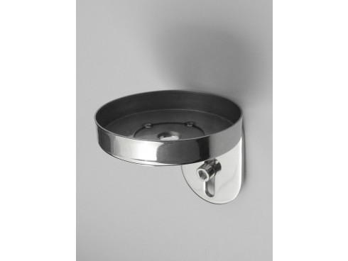 BRACKET BOTTLE STAINLESS STEEL ROUND