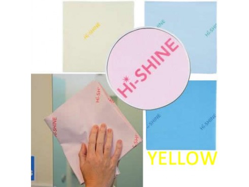 CLOTH MICROFIBRE HI-SHINE YELLOW 40CM