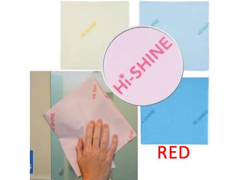 CLOTH MICROFIBRE HI-SHINE RED 40CM