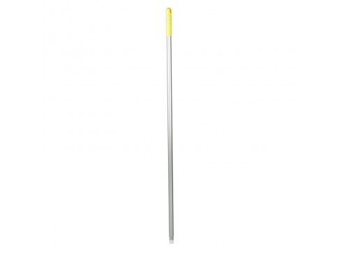 HANDLE HYGIENE ALUMINIUM T1 YELLOW 125CM