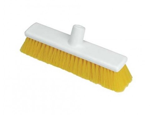 BROOM HYGIENE SOFT YELLOW 12"