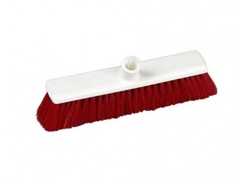 BRUSH HYGIENE STIFF RED 275MM