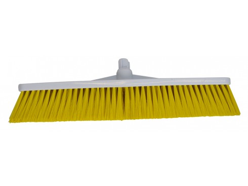 BROOM HARD INTERCHANGE YELLOW 18"