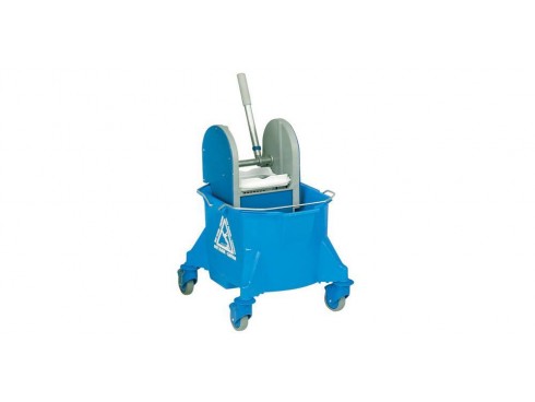 MOP BUCKET AND WRINGER KENTUCKY BLUE