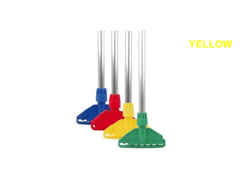 MOP HANDLE & CLIP KENTUCKY/STAYFLAT YELLOW