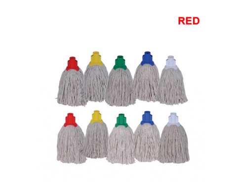 MOP SOCKET TWINE COTTON NO14 RED