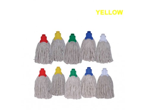 MOP SOCKET TWINE COTTON NO14 YELLOW