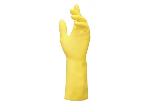 GLOVES LATEX VITAL ECO YELLOW MEDIUM