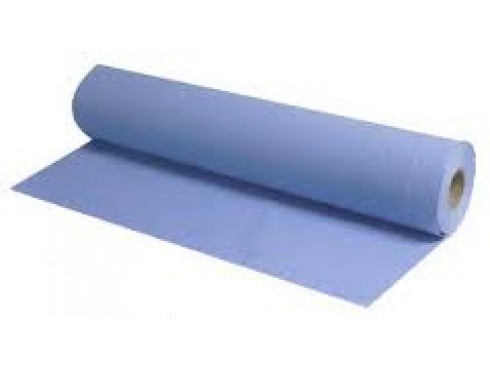 ROLL TOWEL 2PLY BLUE 50CM