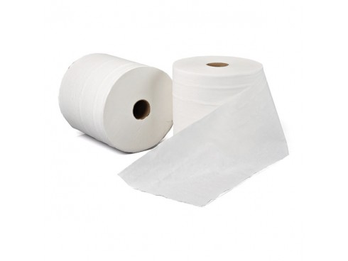 ROLL TOWEL CONTROL 1PLY WHITE 200M