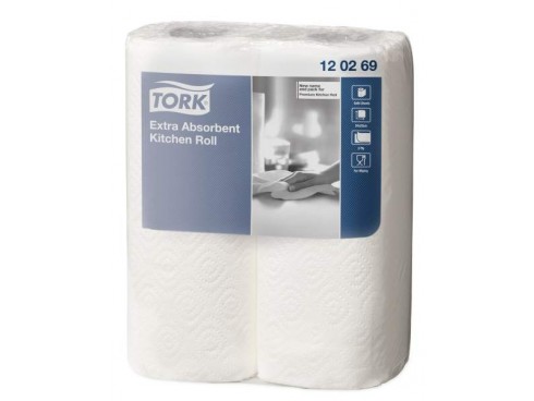 ROLL KITCHEN TORK EXTRA ABSORBENT 2ROLL
