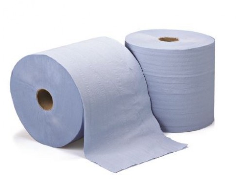 ROLL TOWEL CONTROL BLUE 2PLY 175M