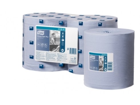 WYPING PAPER PLUS TORK BLUE 2PLY