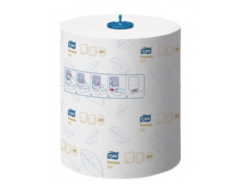 ROLL TOWEL TORKMATIC SOFT WHITE 2PLY 100M