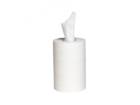 CENTREFEED ROLL MINI WHITE 2PLY 60M