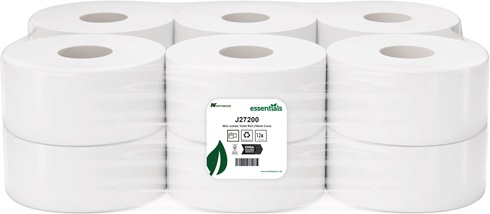 TOILET ROLL MAXIMA MINI JUMBO WHITE 2PLY