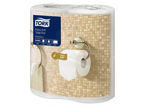 TOILET ROLL TORK EXTRA SOFT PREMIUM 2PLY