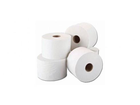 TOILET ROLL VERSATWIN WHITE 2PLY