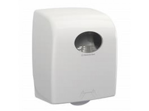 DISPENSER AQUARIUS ROLL TOWEL WHITE