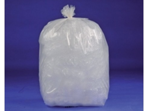 SACK REFUSE CLEAR 18X29X38" 20KG