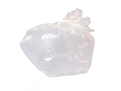 SACK REFUSE CLEAR 18X29X39 10KG