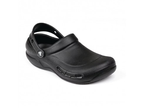 SHOE CLOG BISTRO CROCS BLACK SIZE 11