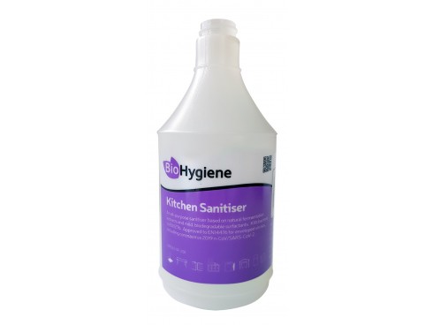 BOTTLE TRIGGER SANITISER KITCHEN PRINTED