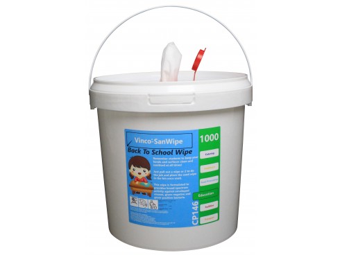 WIPE SANITISING SURFACE SCHOOL VINCO