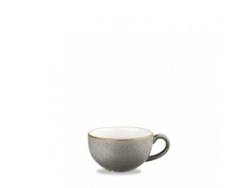 STONECAST CUP CAPPUCINO GREY 8OZ