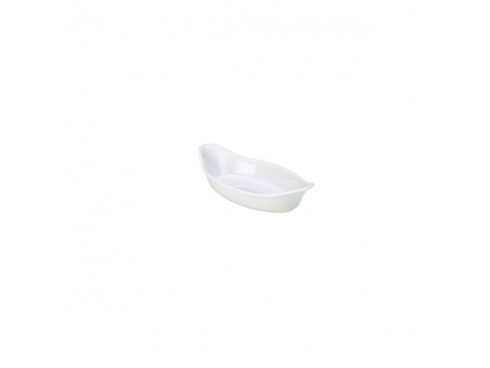 DISH EARED OVAL GENWARE 22CM