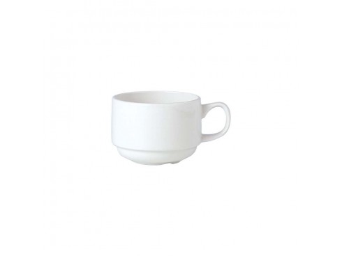 SIMPLICITY CUP STACKABLE WHITE 3.5OZ