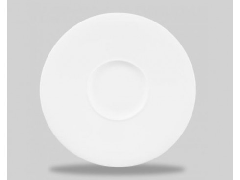 AMBIENCE 28CM WIDE RIMMED PLATE