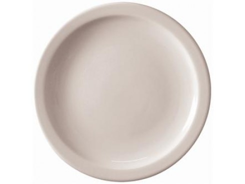 PLATE NARROW RIM ATHENA WHITE 8"