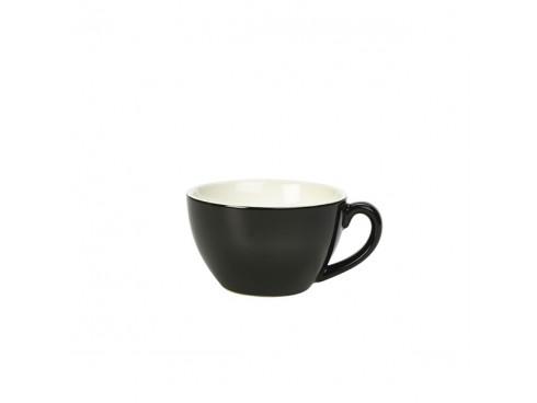 CUP BOWL-SHAPED GENWARE BLACK 12OZ