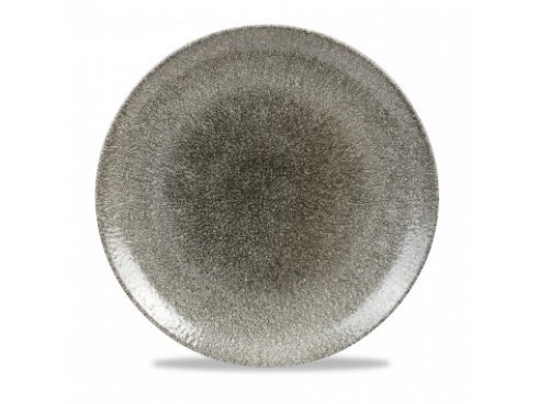 PLATE EVOLVE COUPE RAKU BLK 11.25"