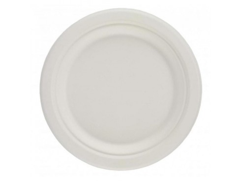 PLATE BAGASSE ROUND 9"