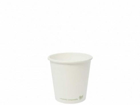 CUP HOT VEGWARE WHITE 4OZ