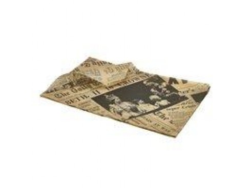 GREASEPROOF BROWN PAINTED SHEETS 25X35CM