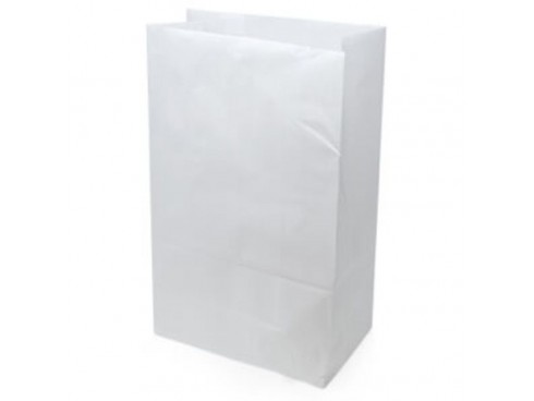 BAG SOS WHITE 7X11.5X13.5"