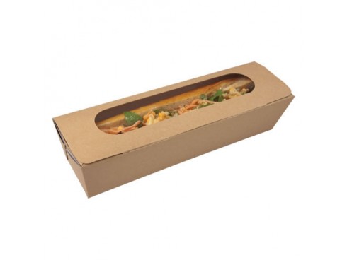 BOX BAGUETTE TUCK TOP KRAFT