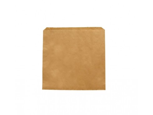 BAG FLAT RECYCLED KRAFT 7 X 7"