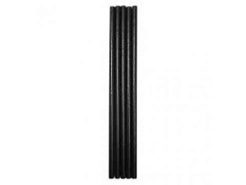 STRAW SIP BLACK PAPER 5.5 INCH 5MM BORE